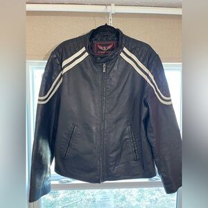 Street Legal Men’s Black Leather Jacket
